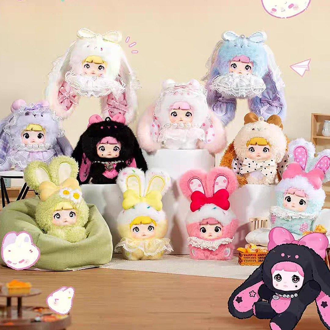 ハンドメイド＊ユメミルBunny ぬいぐるみ　スウィート Nommi Sweetheart Bunny Series Plush Bag Charm Blind Box – Hello