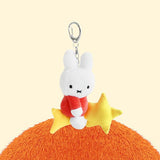 Miffy Dream Mascot Plush Keychain : Star