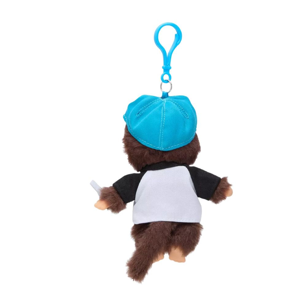 Monchhichi x Stranger Things Boy Clip-On Mascot Plush Keychain