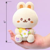 Anirollz Flower Fairy Bunniroll Small Sitting Plush