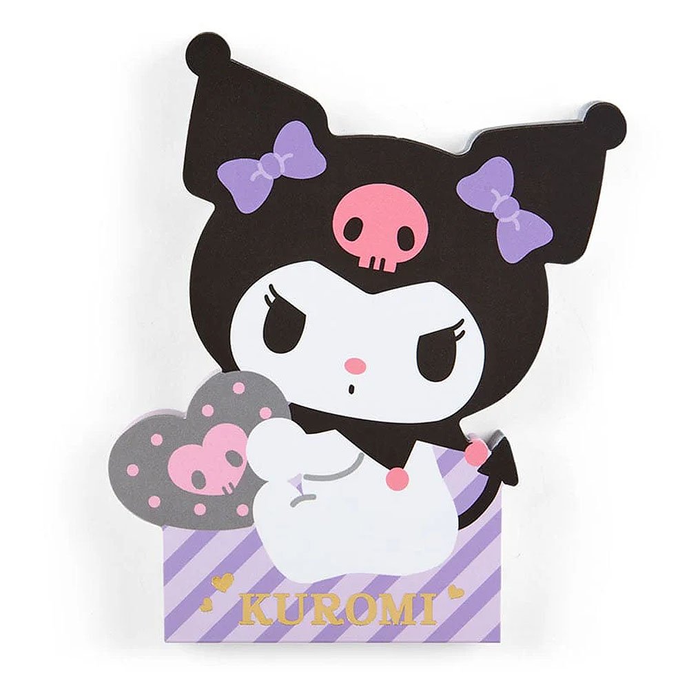 Kuromi Die-Cut Memo Pad
