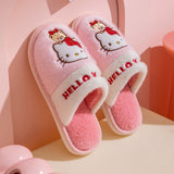 Sanrio Hello Kitty Two Tone Fur Slippers (Kids)