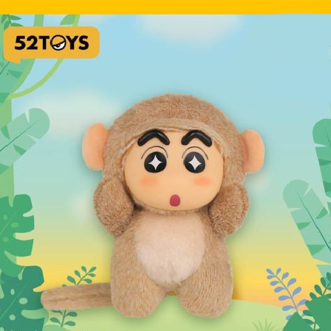 Crayon Shin-chan Frost Animal Plush Blind Box Keychain