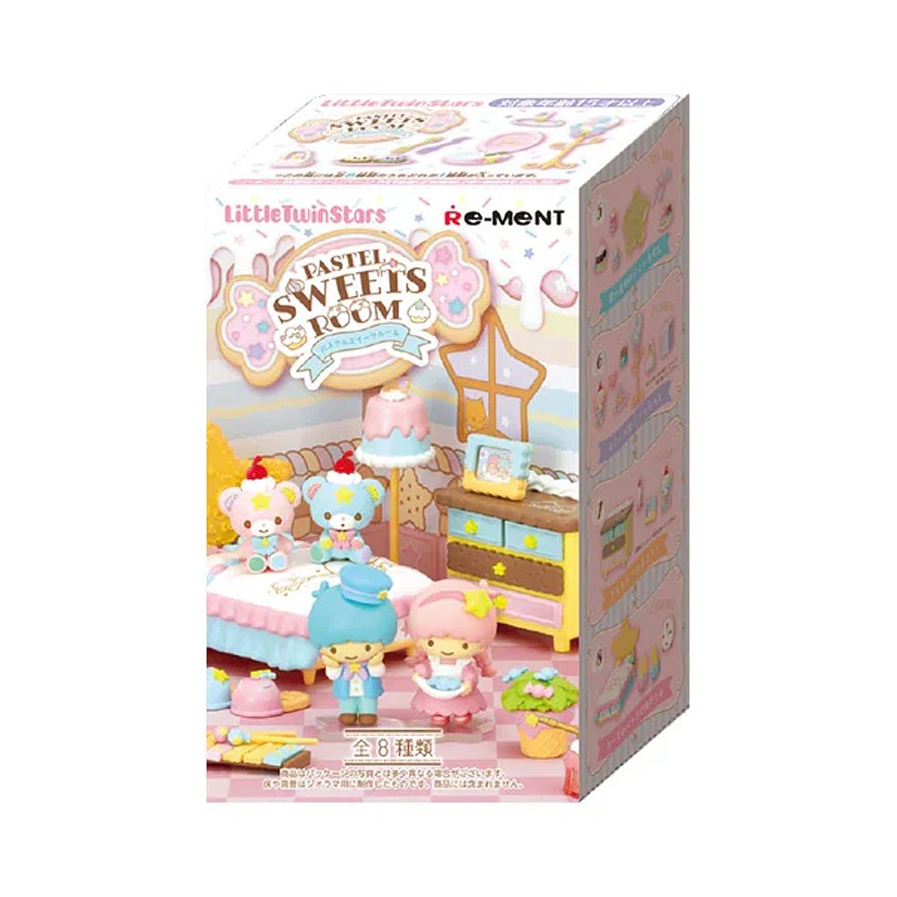 Re-Ment Little Twin Stars Pastel Sweets Room Blind Box