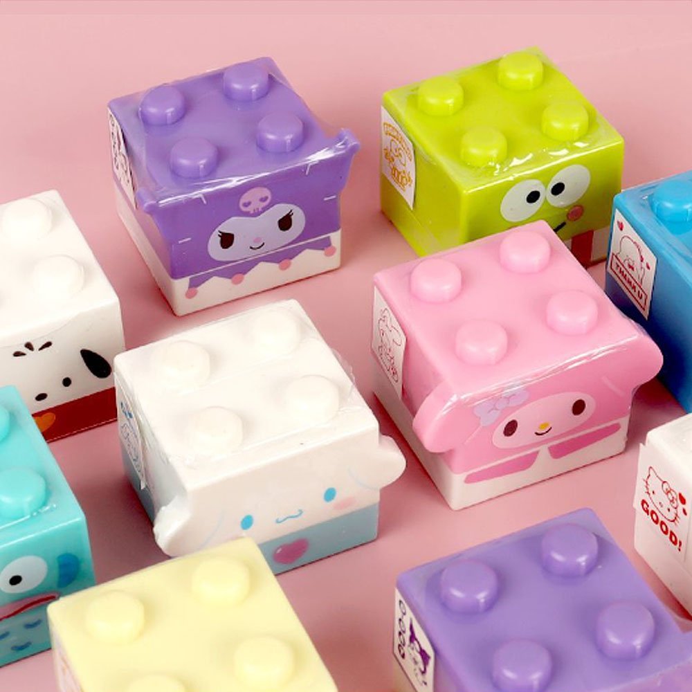 Sanrio Characters Block Figure Stamp ver.2