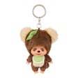 Official license Monchhichi TanuTanu keychain ! Features Monchhichi dressed up as cute Japanese raccoon dong also know as a Tanuki! — he’s the perfect fun companion for your keys, bag, or backpack, and comes in an adorably tiny size that fits right in your hand!