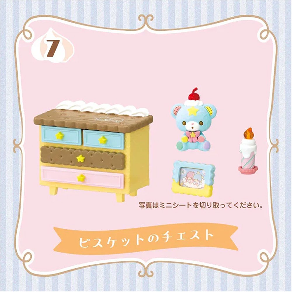Re-Ment Little Twin Stars Pastel Sweets Room Blind Box