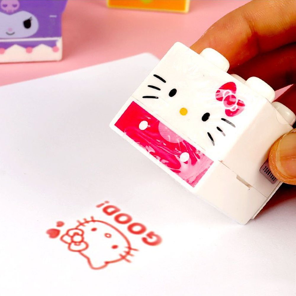 Sanrio Characters Block Figure Stamp ver.2