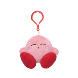 Kirby Sleeping Clip-On Plush Keychain