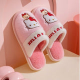 Sanrio Hello Kitty Two Tone Fur Slippers
