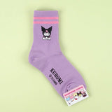 Sanrio Striped Crew Socks