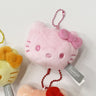 Sanrio Hello Kitty Color Face Plush Keychain