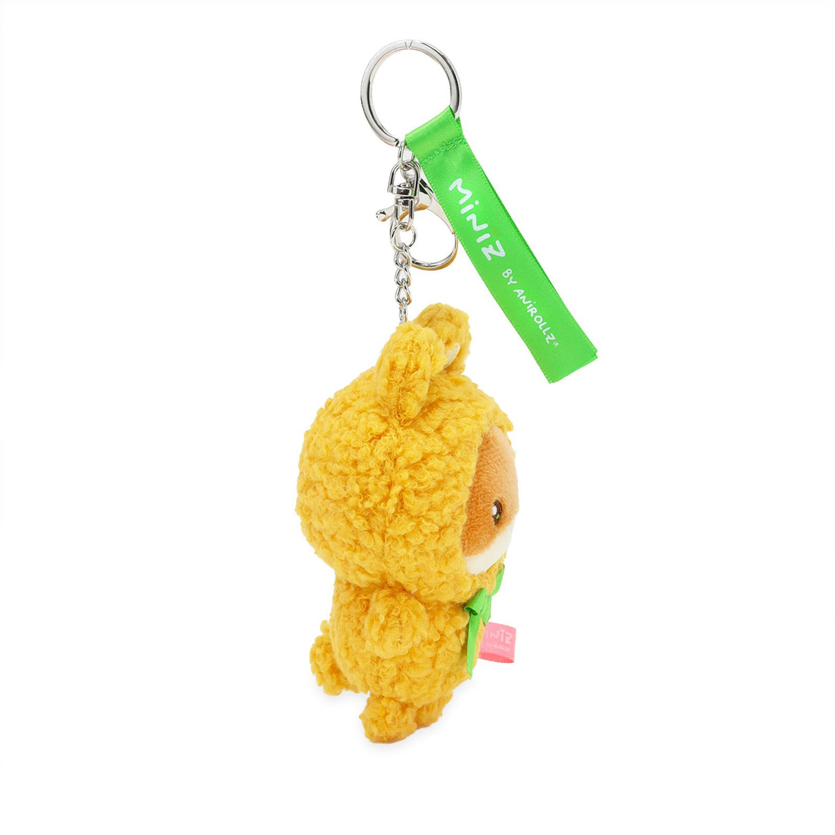 Anirollz Miniz Bunny Costume Foxiroll Plush Charm Keychain