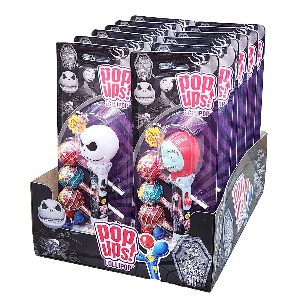 The Nightmare Before Christmas Pop Ups 3 Chupa Chups Lollipops