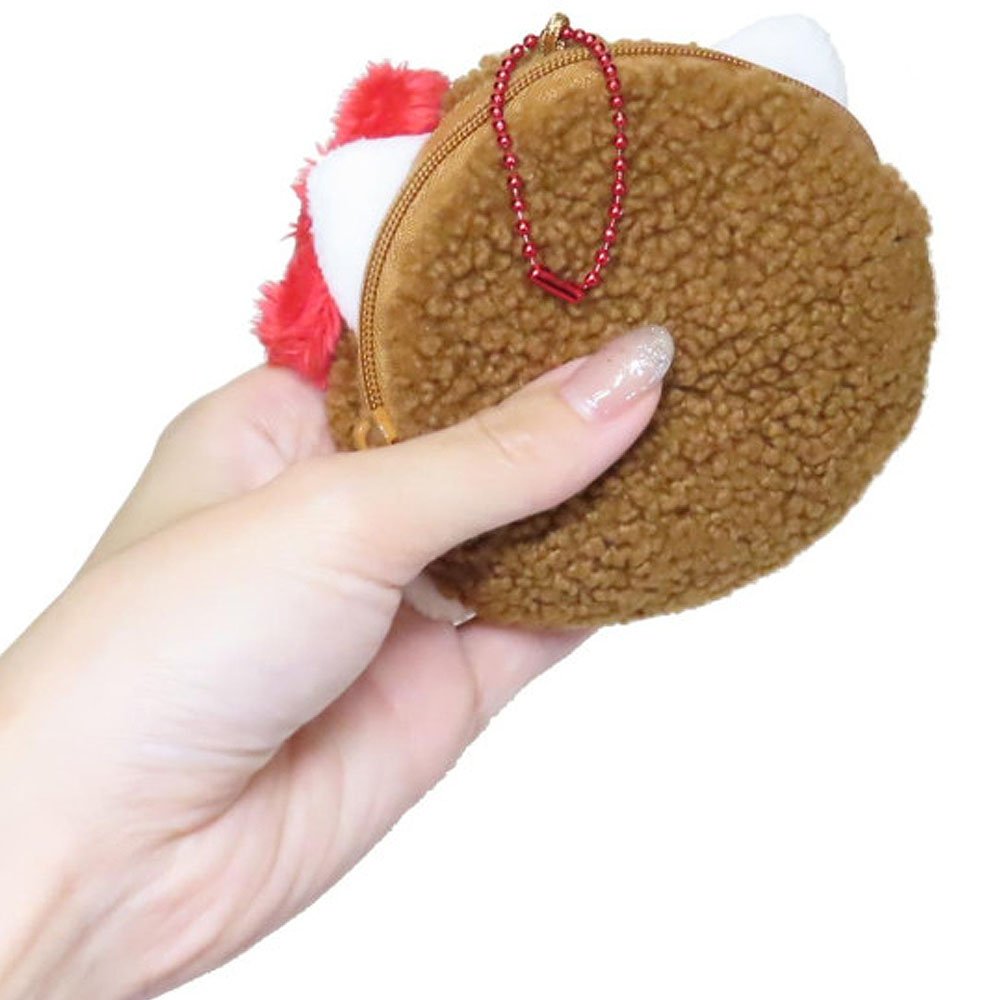 Hello Kitty x Monchhichi Face Coin Purse Pouch