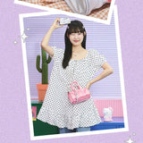 Sanrio Hello Kitty Rhinestone Mini Boston bag with Chain