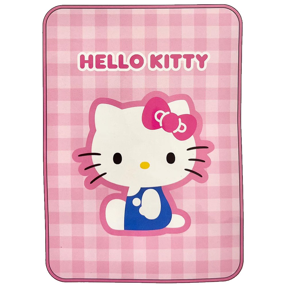 Sanrio Hello Kitty Gingham Blanket – Hello Discount Store