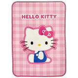 Sanrio Hello Kitty Gingham Blanket
