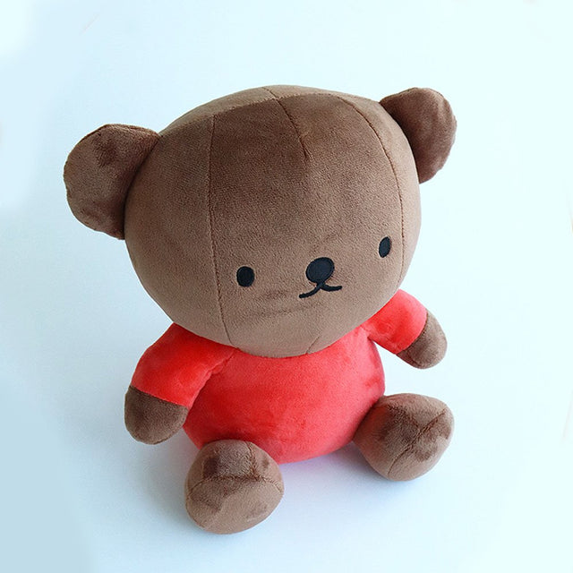 Miffy friends Boris Teddy Bear plush, Boris Teddy Bear Stuffed Animal plush, Boris Teddy Bear Soft Doll Toy