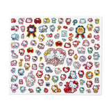Sanrio Hello Kitty 100pcs Hologram Deco Sticker