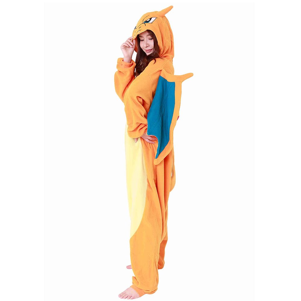 Pokemon Charizard Costume Kigurumi Jumpsuit