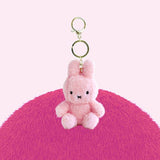 Miffy Creamy Mascot Plush Keychain