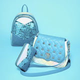 Loungefly x Disney Frozen Elsa Pearlescent Crossbody Bag