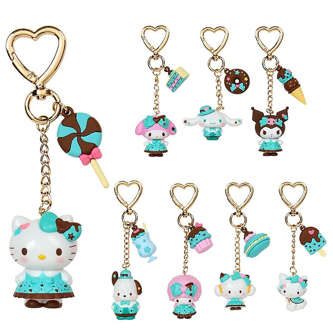 Sanrio Mascot Charm Keychain Blind Box : Chocolate Mint