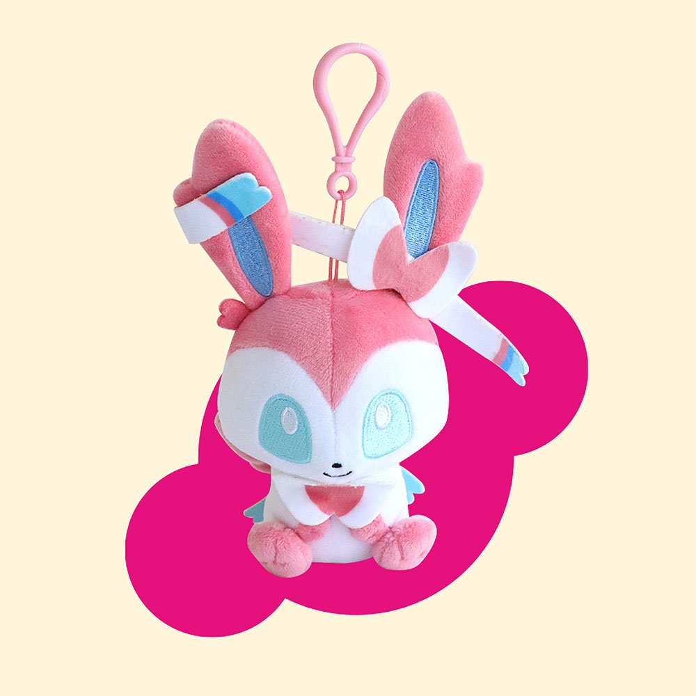 Pokemon Cutie-Pop Sylveon Clip-On Plush – Hello Discount Store