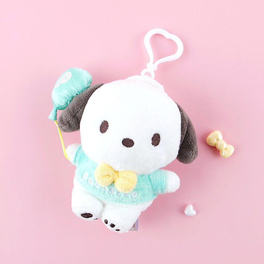 Sanrio Pochacco Balloon Clip-On Plush