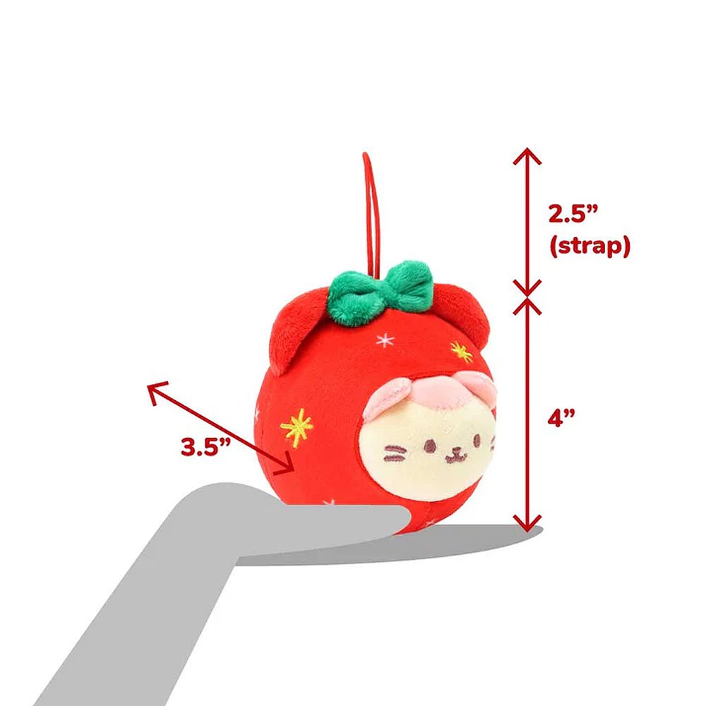 Anirollz Christmas Ball Kittiroll Plush Ornament