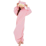 Pokemon Slowpoke Costume Kigurumi Jumpsuit