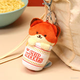 Anirollz x Cup Noodles Foxiroll Plush Charm