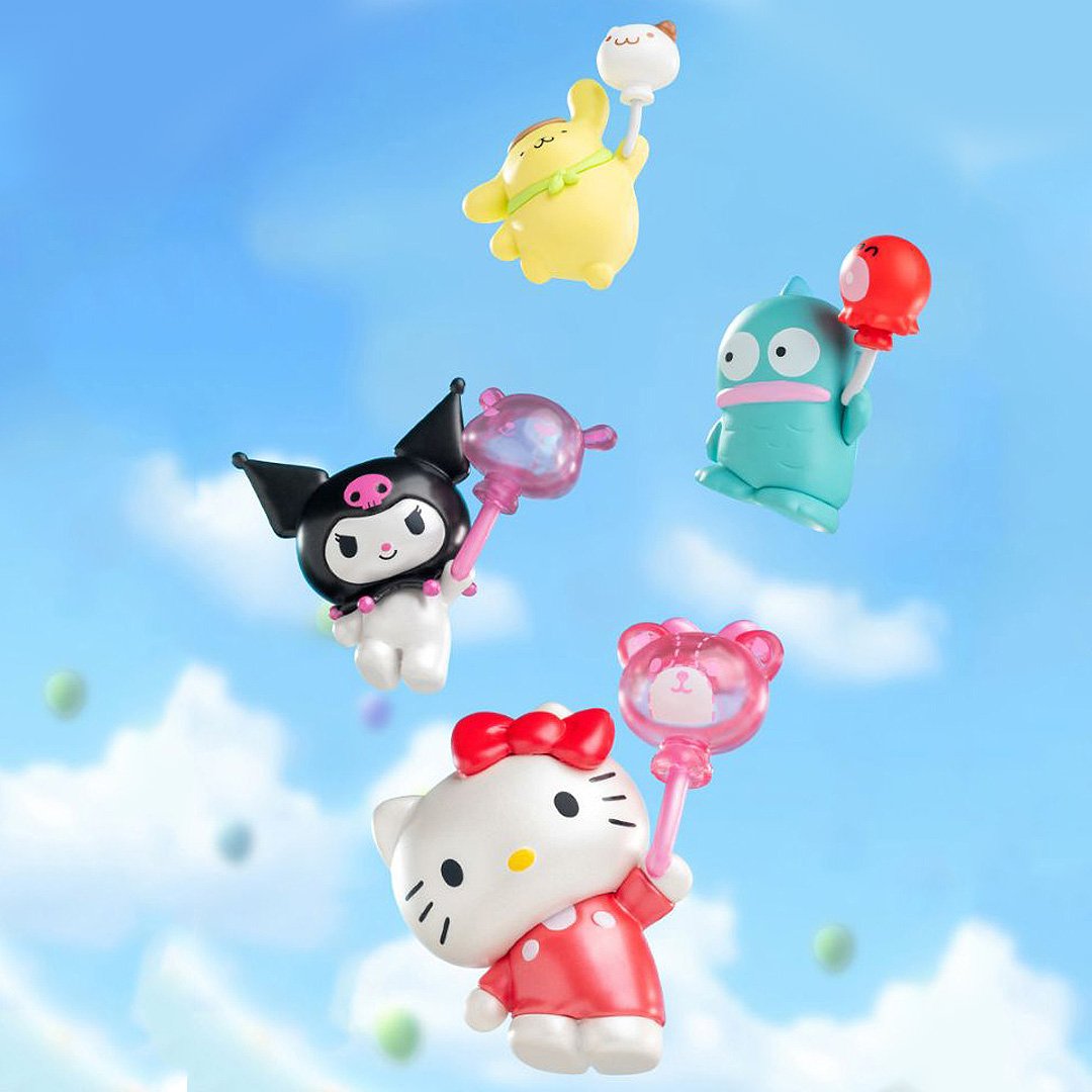 Sanrio Characters Balloon Adventure Figure Keychain Blind Box