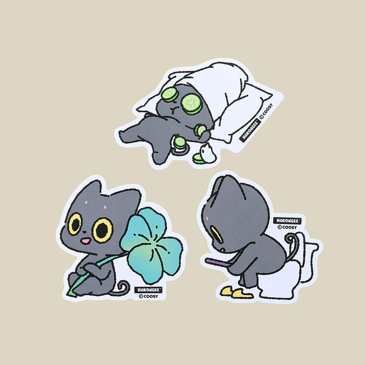 Hakongee Sticker Pack : Assorted Ver.3