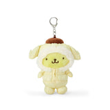 Sanrio Pompompurin Mascot Clip-On Plush: Fuwa Puku