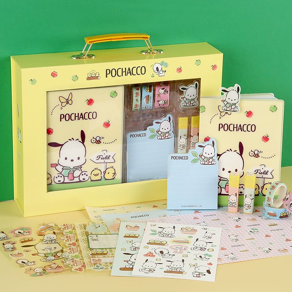 Sanrio Pochacco Diary & Sticker Bag Gift Set