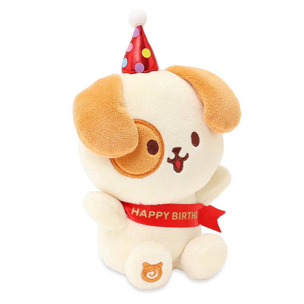 Anirollz Happy Birthday Puppiroll Small Sitting Plush
