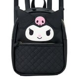 Sanrio Kuromi Face Quilted Mini Backpack
