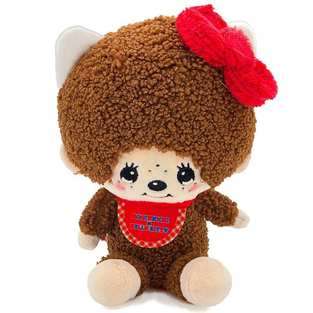 Hello Kitty x Monchhichi Plush