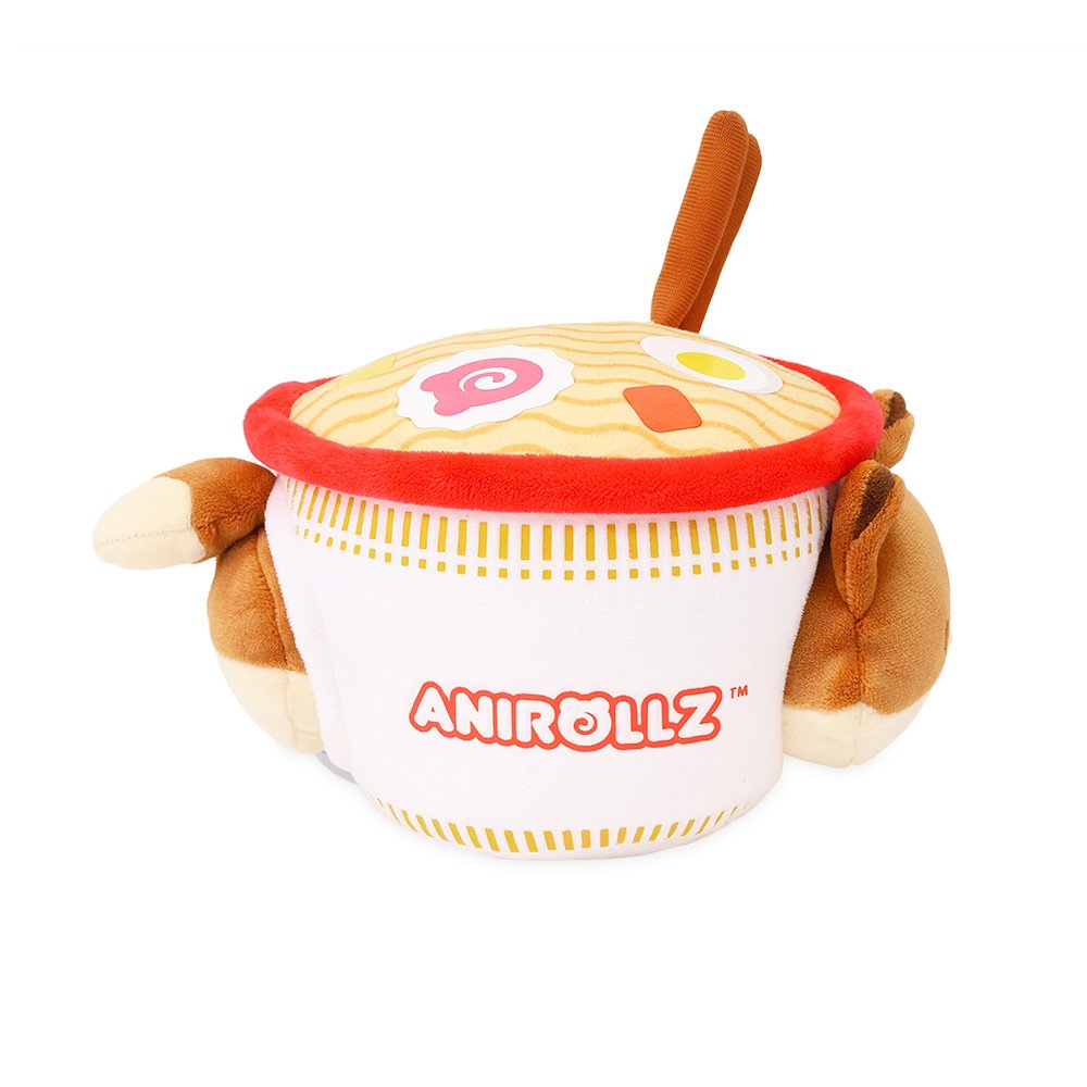 Anirollz x Cup Noodles Bowl Foxiroll Small Outfitz Plush