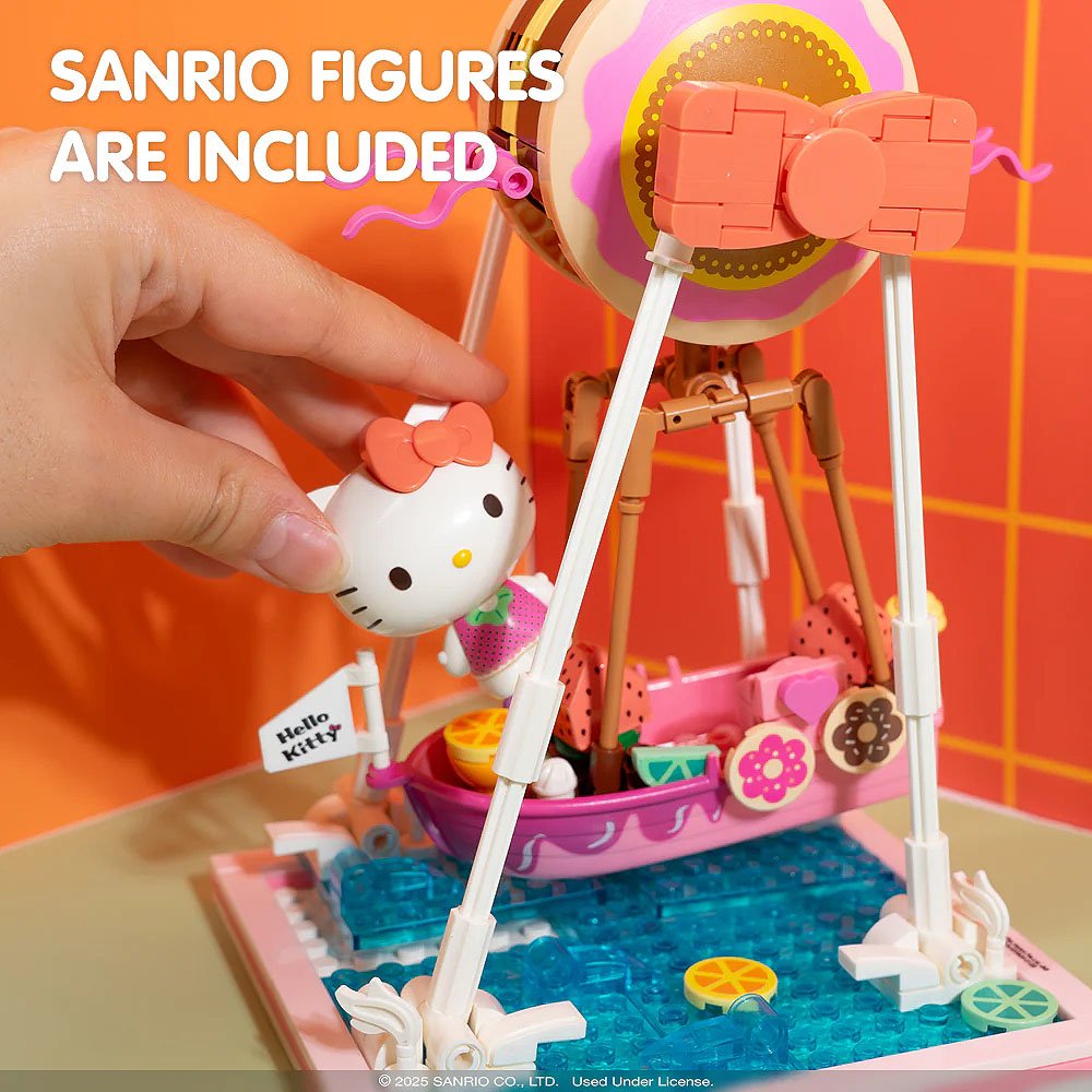Sanrio Hello Kitty Building Blocks Summer Wunderland : Donut Ship