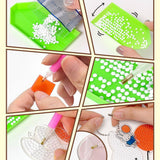 Miffy and Boris Daimon Beads DIY  Keychain