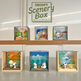 Re-Ment Peanuts Snoopy Scenery Box Figure Blind Box