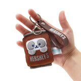 Anirollz x Hershey's Milk Chocolate Pandaroll Plush Strap Charm Keychain