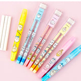 Chiikawa and Friends Cartridge Pencil and Eraser Stationery Set