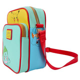 Loungefly x Pokémon Color Block Starters Crossbody Bag