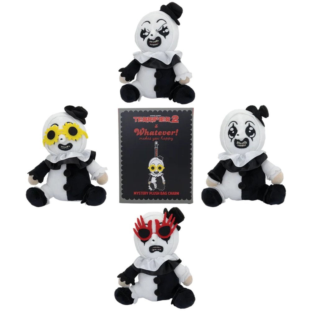 Whatever! Makes You Happy x Terrifier 2 Mystery Box Art the Clown Plush Bag Charms