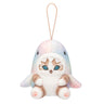 Mofusand Pastel Shark Meow Plush Mascot Keychain