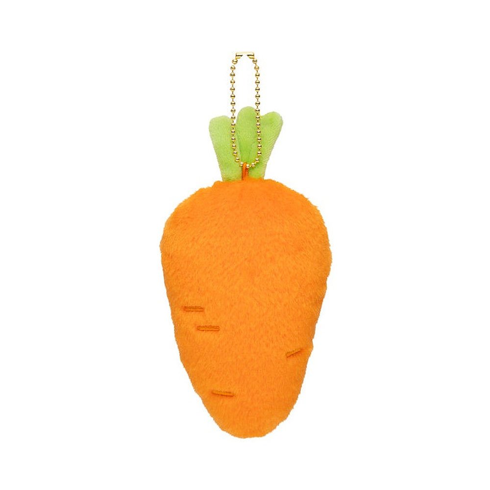 Mofusand Harvested Mascot Plush Keychain : Carrot
